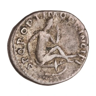 Denarius - Trajan S P Q R OPTIMO PRINCIPI; Dacia back