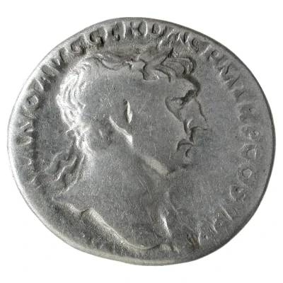 Denarius - Trajan S P Q R OPTIMO PRINCIPI; Dacia front