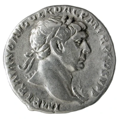 Denarius - Trajan S P Q R OPTIMO PRINCIPI; Dacia front