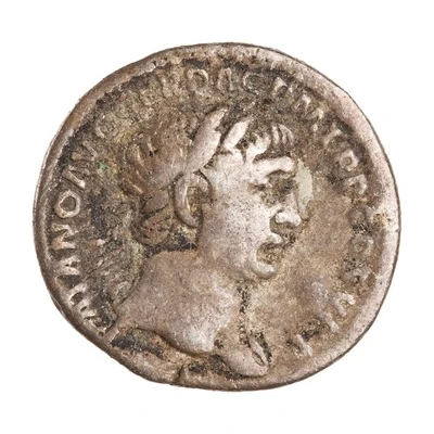 Denarius - Trajan S P Q R OPTIMO PRINCIPI; Dacia front