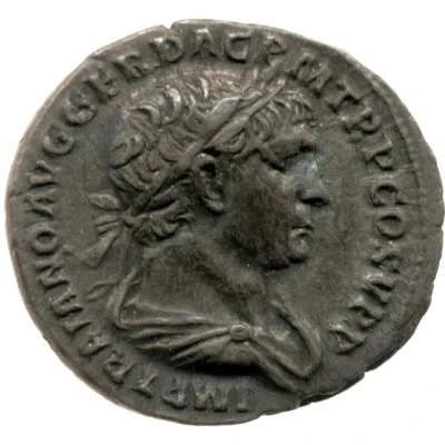 Denarius - Trajan S P Q R OPTIMO PRINCIPI; Dacia front