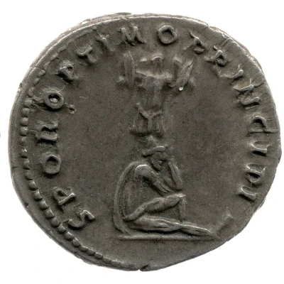 Denarius - Trajan S P Q R OPTIMO PRINCIPI; Dacia back