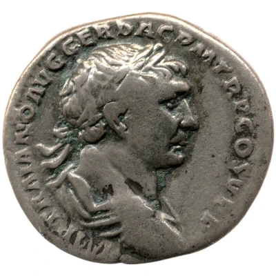 Denarius - Trajan S P Q R OPTIMO PRINCIPI; Felicitas front