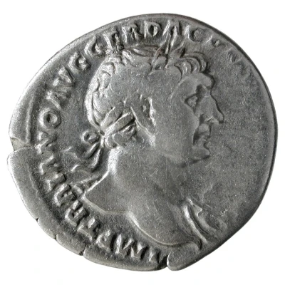 Denarius - Trajan S P Q R OPTIMO PRINCIPI; Felicitas front