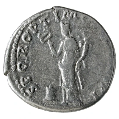 Denarius - Trajan S P Q R OPTIMO PRINCIPI; Felicitas back
