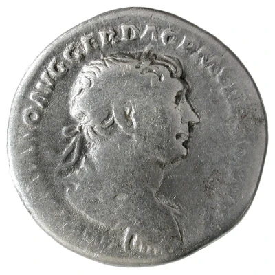 Denarius - Trajan S P Q R OPTIMO PRINCIPI; Felicitas front