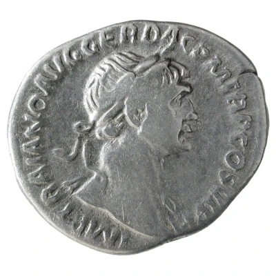 Denarius - Trajan S P Q R OPTIMO PRINCIPI; Felicitas front