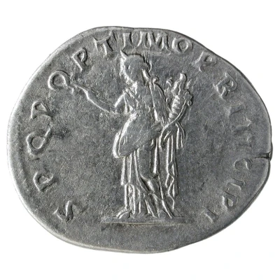 Denarius - Trajan S P Q R OPTIMO PRINCIPI; Felicitas back