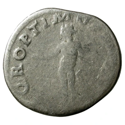 Denarius - Trajan S P Q R OPTIMO PRINCIPI; Genius back