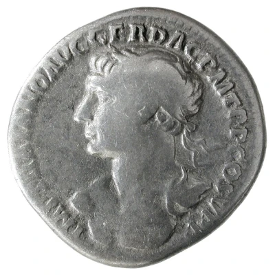 Denarius - Trajan S P Q R OPTIMO PRINCIPI; Genius front