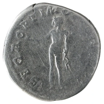 Denarius - Trajan S P Q R OPTIMO PRINCIPI; Genius back