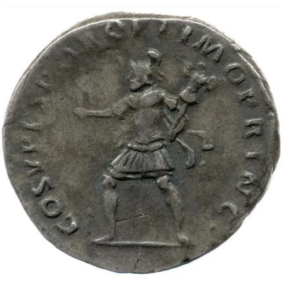 Denarius - Trajan S P Q R OPTIMO PRINCIPI; Mars and Victory back