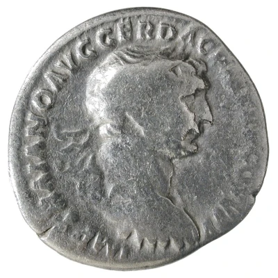 Denarius - Trajan S P Q R OPTIMO PRINCIPI; Mars front