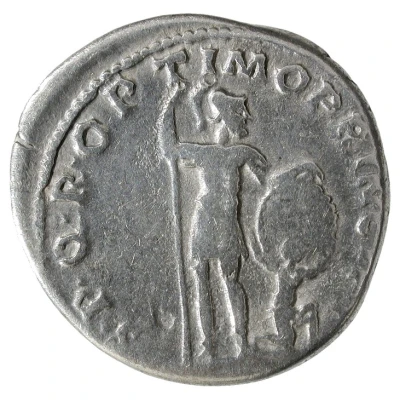 Denarius - Trajan S P Q R OPTIMO PRINCIPI; Mars back