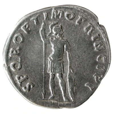 Denarius - Trajan S P Q R OPTIMO PRINCIPI; Mars back