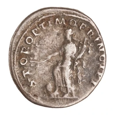 Denarius - Trajan S P Q R OPTIMO PRINCIPI; Pax back