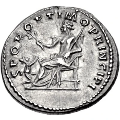Denarius - Trajan S P Q R OPTIMO PRINCIPI; Pax back