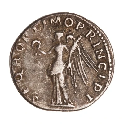 Denarius - Trajan S P Q R OPTIMO PRINCIPI; Victory back