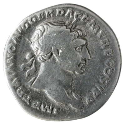 Denarius - Trajan S P Q R OPTIMO PRINCIPI; Victory front