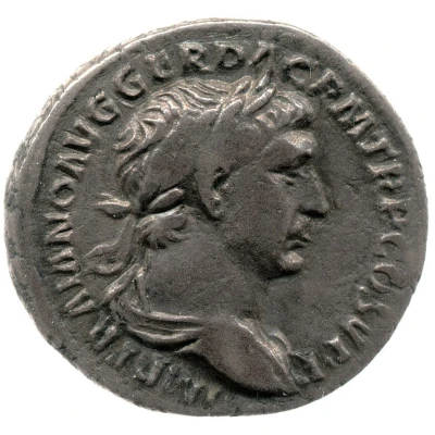 Denarius - Trajan S P Q R OPTIMO PRINCIPI; Victory front