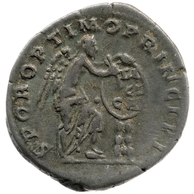 Denarius - Trajan S P Q R OPTIMO PRINCIPI; Victory back