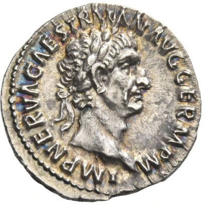 Denarius - Trajan TR P COS II P P; Pax front