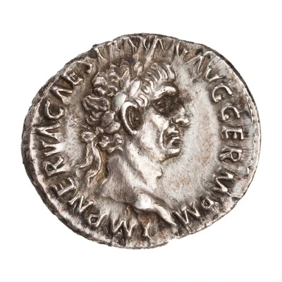 Denarius - Trajan TR P COS II P P; Pax front