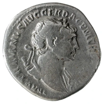 Denarius - Trajan and Marcus Ulpius Traianus DIVVS PATER TRAIAN front