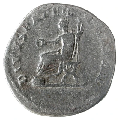 Denarius - Trajan and Marcus Ulpius Traianus DIVVS PATER TRAIAN back