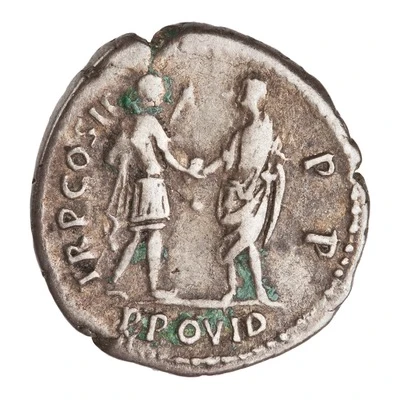 Denarius - Trajan and Nerva TR P COS II P P PROVID back
