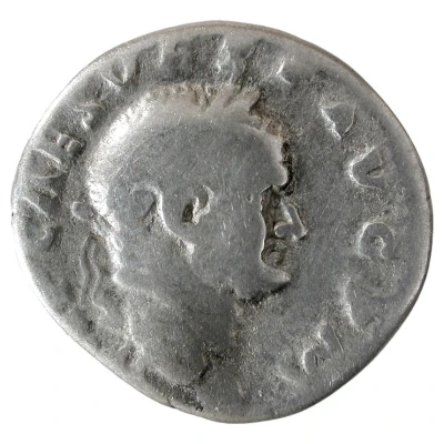 Denarius - Vespasian AVGVR PON MAX front