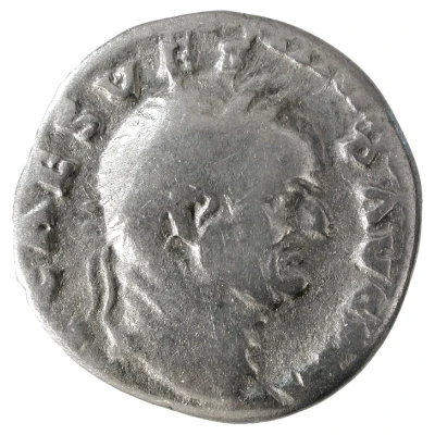 Denarius - Vespasian AVGVR TRI POT front
