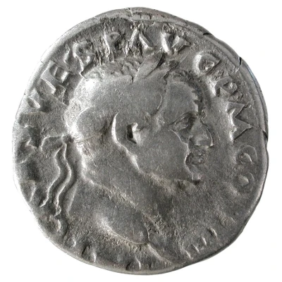 Denarius - Vespasian AVGVR TRI POT front