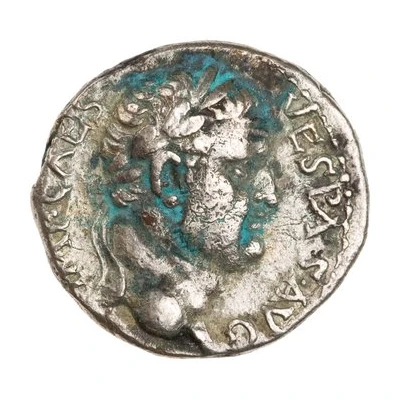 Denarius - Vespasian AVG front