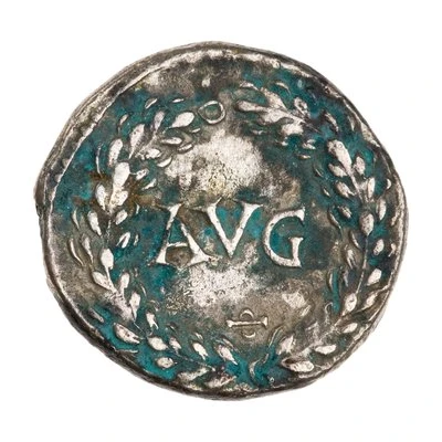 Denarius - Vespasian AVG back