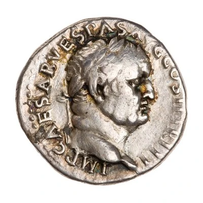 Denarius - Vespasian AVG front
