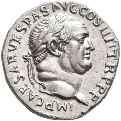 Denarius - Vespasian AVG front