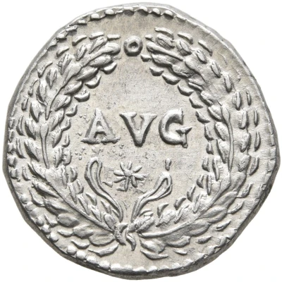 Denarius - Vespasian AVG back