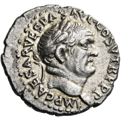 Denarius - Vespasian AVG front