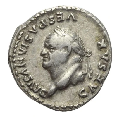 Denarius - Vespasian CERES AVGVST; Ceres front