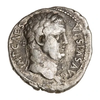 Denarius - Vespasian CONCORDIA AVG; Ceres front