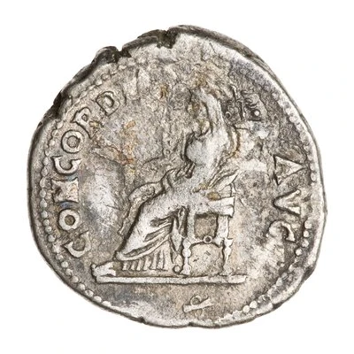 Denarius - Vespasian CONCORDIA AVG; Ceres back