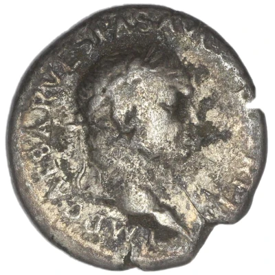 Denarius - Vespasian CONCORDIA AVG; Ceres front