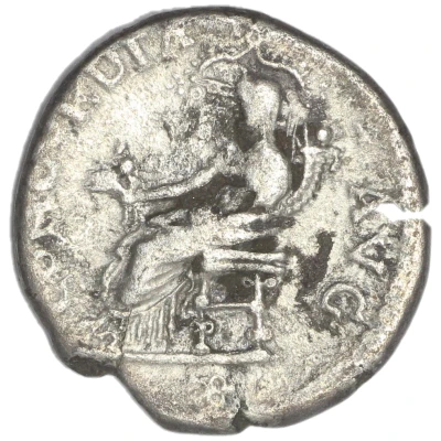 Denarius - Vespasian CONCORDIA AVG; Ceres back