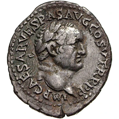 Denarius - Vespasian CONCORDIA AVG; Ceres front