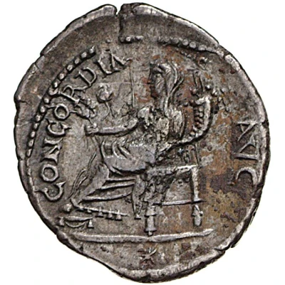 Denarius - Vespasian CONCORDIA AVG; Ceres back