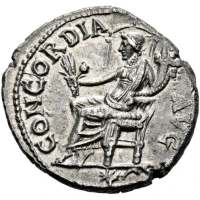 Denarius - Vespasian CONCORDIA AVG; Ceres back
