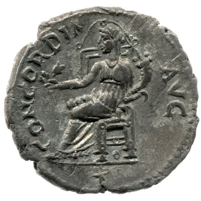 Denarius - Vespasian CONCORDIA AVG; Ceres back