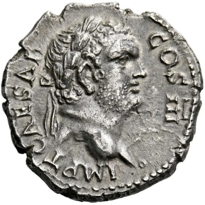Denarius - Vespasian CONCORDIA AVG; Ceres front