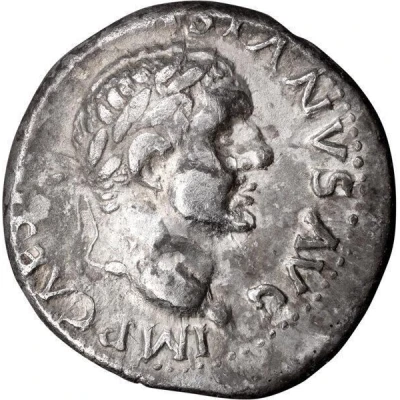 Denarius - Vespasian COS ITER FORT RED; Fortuna front